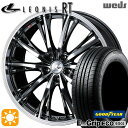 【取付対象】リーフ アクセラ 205/55R16 91V グッドイヤー エフィシェントグリップ EG02 Weds レオニス RT BMCMC 16インチ 6.5J 5H114.3 サマータイヤホイールセット