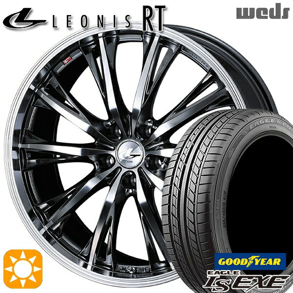 【取付対象】225/35R19 88W XL グッドイヤー イーグル LSEXE Weds レオニス RT BMCMC 19インチ 8.0J 5H114.3 サマータイヤホイールセット