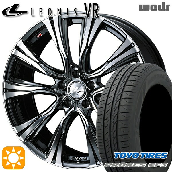 【取付対象】アクセラ アテンザ 215/45R18 93W XL トーヨー プロクセス CF3 Weds レオニス VR BMCMC 18インチ 7.0J 5H114.3 サマータイヤホイールセット