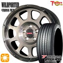 【取付対象】リーフ レヴォーグ 215/50R17 95V XL ヨコハマ アドバンデシベル V553 トレジャーワン ワイルドポーター クロステン BP/BC 17インチ 7.5J 5H114.3 サマータイヤホイールセット