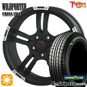 【取付対象】エスティマ ヤリスクロス 215/60R16 95H グッドイヤー エフィシェントグリップ エコ EG01 トレジャーワン ワイルドポーター クロスファイブ MBP 16インチ 7.0J 5H114.3 サマータイヤホイールセット