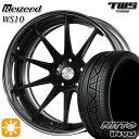 【取付対象】BMW G42 G20/G21 F) 225/40R19 93Y XL R) 255/35R19 96Y XL ニットー INVO TWS Reizend WS10 フラットブラック 19インチ 8.0J 9.0J 5H112 サマータイヤホイールセット