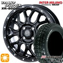 ソリオ タフト デリカD2 など 165/65R15 81S ナンカン FT-9 インターミラノ マッドバーン XR-800M MBK/PP 15インチ 4.5J 4H100 サマータイヤホイールセット