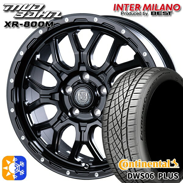 205/50R17 93W XL コンチネンタル DWS06+ インターミラノ マッドバーン XR-800M MBK/PP 17インチ 7.0J 5H114.3 オールシーズンタイヤホイールセット