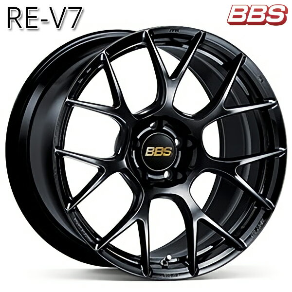 18インチ 8.5J 5H112 +36 BBS RE-V7 【RE-V7008】 ブラック（BK） アルミホイール単品 1本 4本以上送料無料