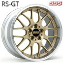 18インチ 8.0J 5H130 +50 BBS RS-GT 【RS925】 ゴールドXリム/シルバーダイヤカット(GL-SLD) アルミホイール単品 4本(1台分)送料無料(2)