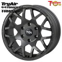 18インチ 9.0J 6H139.7 23〜56 トレジャーワン 鍛造 トライエアー TAM01 マットグレー アルミホイール単品 4本(1台分)送料無料 ■受注生産商品■(2)