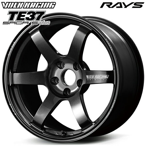 18インチ 10.5J 5H112 +30 RAYS ボルクレーシング TE37サーガ Sプラス ダイヤモンドダークガンメタ(MM)  1本 4本以上送料無料