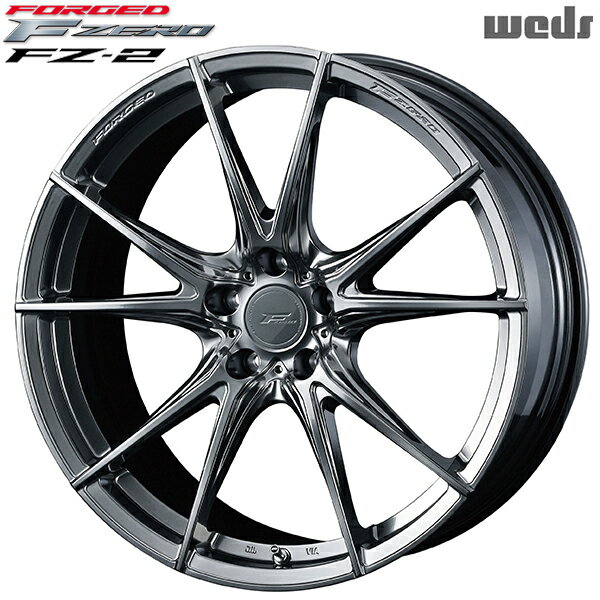 20インチ 9.5J 5H120 +28 Weds 鍛造 F ZERO FZ-2 ダイヤモンドブラック アルミホイール単品 1本 4本以上送料無料