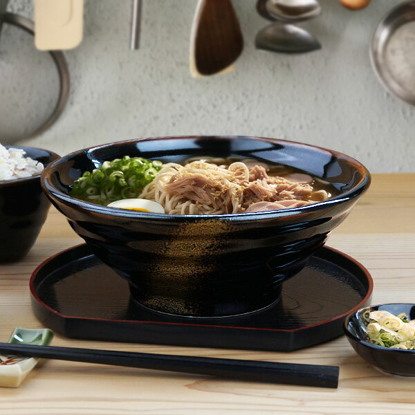 【20日20時〜MAX15%OFFクーポンあり】どんぶり 1290cc 大きめ 大きい アウトレット 訳あり ラーメン うどん 鉢 黒 おしゃれ 冷めにくい 日...