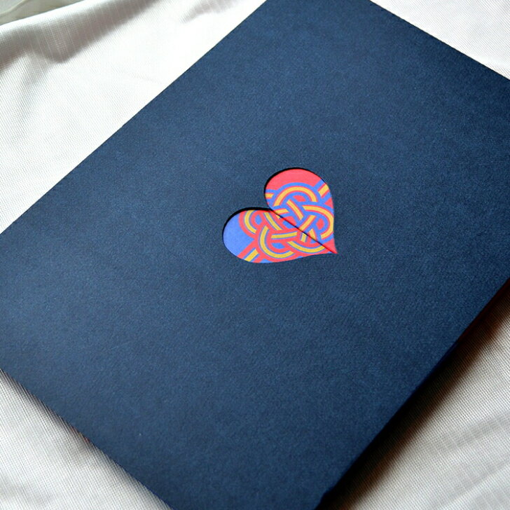 ペアご祈願帳【結び】（ぺあごきがんちょう　むすび）｜バレンタインデー・ホワイトデーなどプレゼントにおすすめ 2つでひとつのペアの御朱印帳｜ギフト・プレゼント・贈り物