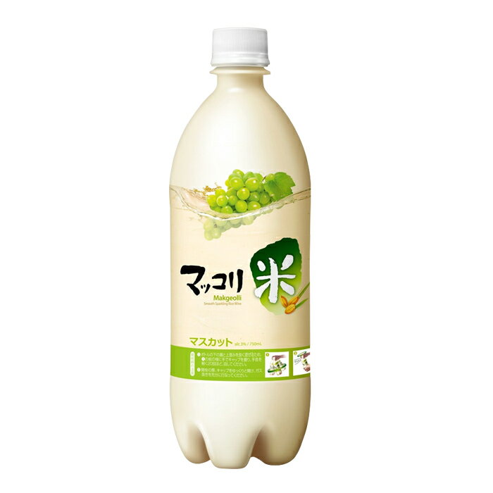 麹醇堂（クッスンダン）マスカット味　マッコリ　750ml　★韓国伝統　韓国酒　マッコリ　旨い　大人気