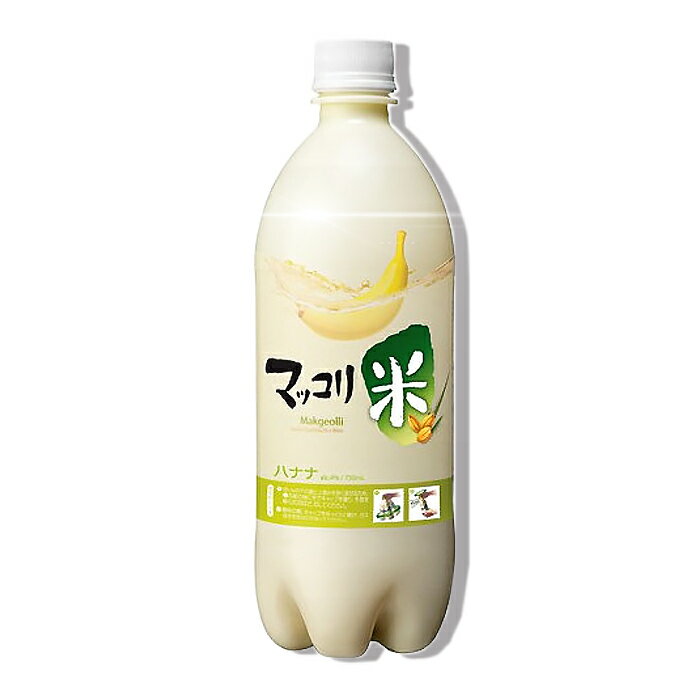 麹醇堂（クッスンダン）バナナ味　マッコリ　750ml　★韓国伝統　韓国酒　マッコリ　旨い　大人気