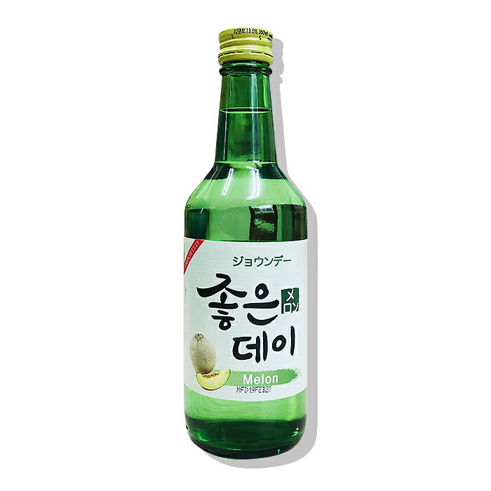 メロン味　GOODDAY　360ml「韓国焼酎」(13.5度)★　焼酎が優しくなりました！ ★新発売★韓国お酒/ジョウ..