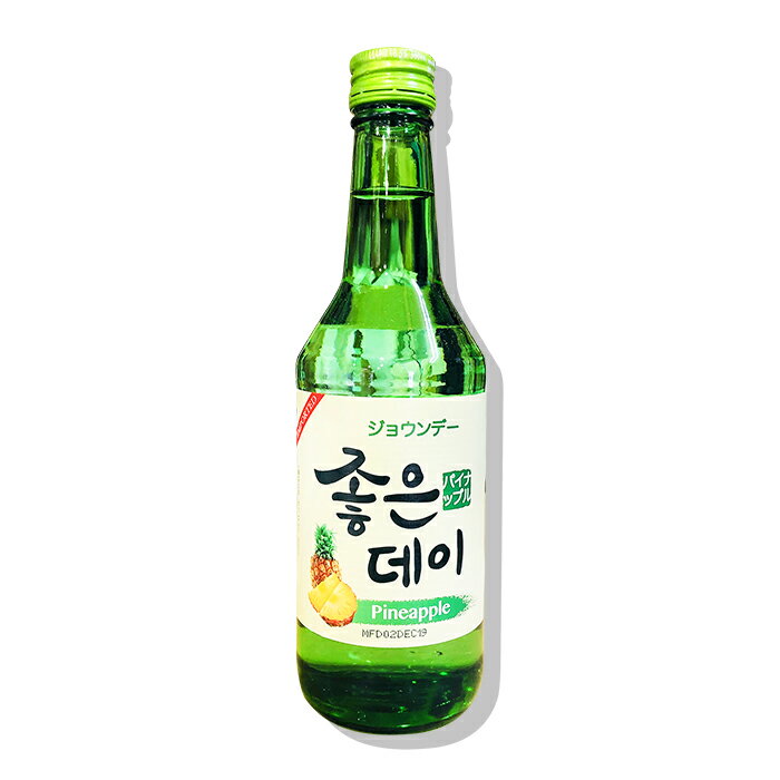 パインアップル味　GOODDAY　360ml「韓国焼酎」(13.5度)★　焼酎が優しくなりました！ ★新発売★韓国お酒..