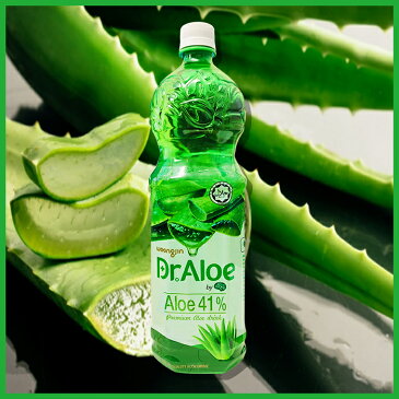 【ウンジン】Dr.ALOE(アロエ)ドリンク(PET)1.5L ★韓国飲料 /韓国ドリンク /韓国飲み物 /韓国食品【アロエベラ葉肉41%入り/無果汁】