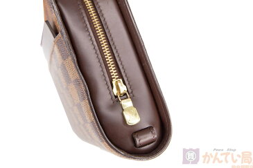 【Louis Vuitton】ルイ・ヴィトン サンルイ N51993 【中古品】ダミエ ブラウン系 セカンドバック メンズ USED-B 【かんてい局仙台卸町店】