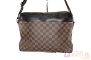 【Louis Vuitton】ルイ・ヴィトン　ジェイクメッセンジャーMM　N41569　ダミエ　エベヌ　ブラウン系　レディース　メンズ　ユニセックス　ショルダーバッグ　【中古品】 USED-C 【9304】 質屋かんてい局仙台卸町 楽天市場店