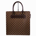 【Louis Vuitton】ルイ ヴィトン ヴェニスGM N51146 ハンドバッグ トートバッグ ダミエ エベヌ キャンバス ブラウン系 レディース メンズ ユニセックス 【中古】 USED-A 【9304】 質屋かんてい局仙台卸町店 楽天市場店