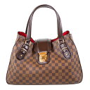 【Louis Vuitton】ルイ・ヴィトン グリート N48108 トートバッグ ダミエ エベヌ キャンバス ブラウン系 ハンドバッグ レディース 【中古】 ...