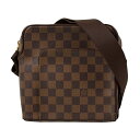【Louis Vuitton】ルイ・ヴィトン オラフPM N41442 ダミエ エベヌ ブラウン系 ショルダーバッグ 肩掛け 斜め掛け レディース 【中古品】 ...