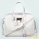 【Louis Vuitton】ルイヴィトン ミラMM M55024 ハンドバッグ ショルダーバッグ 2WAY レザー カーフレザー クレー ホワイト系 イニシャ...