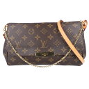 【Louis Vuitton】ルイヴィトン フェイボリットPM M40717 ハンドバッグ ショルダーバッグ 2WAY チェーンハンドバッグ モノグラム キャン...