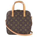 【Louis Vuitton】ルイ・ヴィトン スポンティーニ M47500 モノグラム ブラウン系 ハンドバッグ ショルダーバッグ 2WAY レディース 【中古...