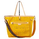 【Louis Vuitton】ルイ・ヴィトン ネヴァーフル インサイドアウトMM M11947 ジョーヌサフラン イエロー モノグラム ブラウン系 リバーシブル...