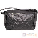 【CHANEL】シャネル パリビアリッツ ワンショルダーバッグ ブラック系 11番台 ポーチ無し 旅行バッグ ボストンバッグ 【中古】USED-AB 【9356...