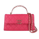 【CHANEL】 シャネル キャビアスキン フラップ フォンケース チェーンショルダーバッグ マトラッセ AP3238 チェーンショルダー 肩掛け 斜め掛け レ...