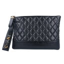 【CHANEL】シャネル ガブリエル クラッチバッグ 29番台 ラムスキン ブラック 黒 レザー 【中古】 USED-B 【9304】 質屋かんてい局仙台卸町店...