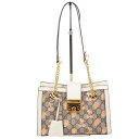【GUCCI 】グッチ パドロック スモール ベリー トートバッグ 498156 ショルダーバッグ ベージュ ホワイト レディース 【中古】 USED-S 【9...