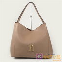 【FURLA】フルラ プリムラ Lサイズ ハンドバッグ ショルダーバッグ WB00453 2WAY ホーボーバッグ ベージュ カーフスキン レディース バッグ 鞄 【中古】USED-A 【9356】 質屋かんてい局仙台卸町店 楽天市場店