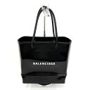 【BALENCIAGA】バレンシアガ ショッピングトートXXS 572411 パテントレザー エナメル ハンドバッグ トートバッグ ショルダーバッグ ブラック レディース メンズ ユニセックス 【中古】 USED-A 【9356】 質屋かんてい局仙台卸町店 楽天市場店