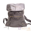 【BALENCIAGA】バレンシアガ クラシック トラベラー バックパック レディース メンズ ユニセックス ブラック系 リュック【中古】USED-S 【935...