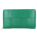 【BOTTEGA VENETA】ボッテガ・ヴェネタ カセット ジップアラウンドウォレット マキシイントレチャート パラキート グリーン ゴールド金具 長財布 財布 メンズ レディース ユニセックス 【中古】USED-B 【9304】 質屋かんてい局仙台卸町店 楽天市場店(4)