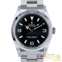 【ROLEX】ロレックス エクスプローラーI 14270 T番 1996年頃 36mm SS ステンレススチール 黒文字盤 ブラック文字盤 ギャラなし 自動巻き オートマ メンズ 腕時計 時計 【中古】 USED-A 【9356】 質屋かんてい局仙台卸町店 楽天市場店