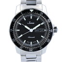 【Sinn】 ジン パイロットウォッチ104 104.ST.SA ステンレススチール SS 41mm 黒文字盤 ブラック文字盤 自動巻き オートマ メンズ 時計 腕時計 【中古】 USED-AB 【9356】 質屋かんてい局仙台卸町 楽天市場店