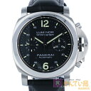 【PANERAI】 パネライ ルミノール PAM00310 クロノグラフ 社外バンド 黒文字盤 ブラ ...