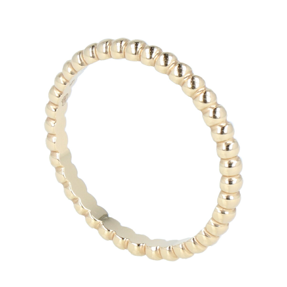 【Van Cleef & Arpels】 ヴァンクリーフ＆アーペル ペルレ ゴールドパール リング スモールモデル VCARPJMG #54 14号 K18YG イエローゴールド 2.1g ジュエリー アクセサリー レディース 【中古】 USED-A 【9304】質屋かんてい局仙台卸町店 楽天市場店のサムネイル