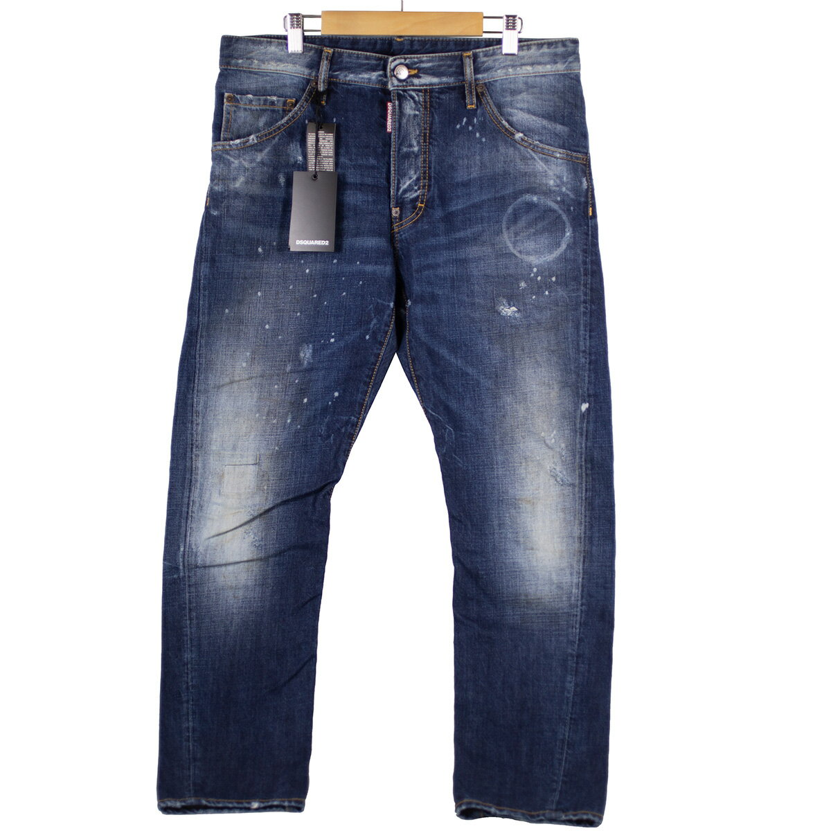 【DSQUARED2】 ディースクエアード デニムパンツ CLASSIC KENNY TWIST JEAN S74LA0708 S30309 インディゴ サイズ48 メンズ 【中古品】 USED-SA 【9356】 質屋かんてい局仙台卸町店 楽天市場店