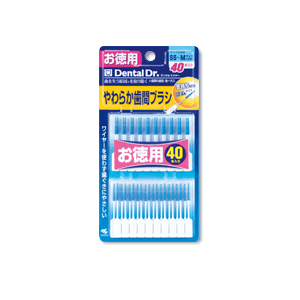 小林製薬 DentaL Dr．（デンタルドクター） やわらか歯間ブラシSS−M お徳用40本 1