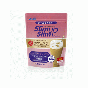 アサヒフード&ヘルスケア スリムアップスリムシェイク ［カフェラテ味］ 360g※軽減税率対象