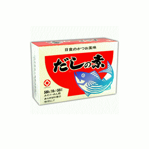 日本食品工業 だしの素×1個(10g×50袋) 【1ケースは12個入りとなっております】※軽減税率対象