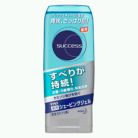 花王 サクセス シェービングジェル フレッシュ 180g