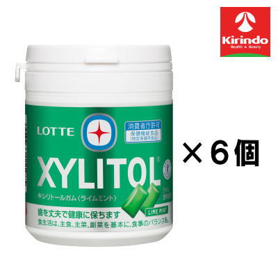 6個セット ロッテ キシリライムミントファミリーボトル 133g×6個セット【軽減税率対象商品】' お菓子 ..