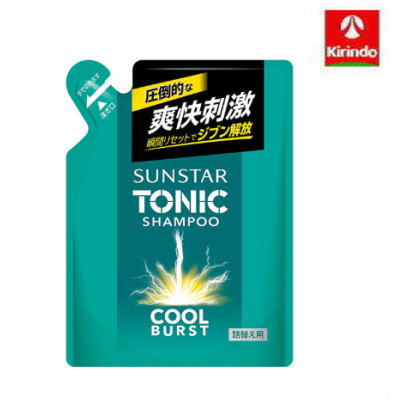 サンスタートニックシャンプーCOOL BURST 詰替え用 340ml