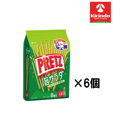 【6個セット】江崎グリコ　プリッツ旨サラダ＜8袋＞118g×6個【軽減税率対象商品】(4)