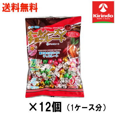 【ケース販売 送料無料 12個セット】チーリン製菓　オールシーズンチョコ　300g×12個【軽減税率対象商品】' お菓子 チョコ 焼き菓子 スナック せんべい ポテチ クッキー(4)